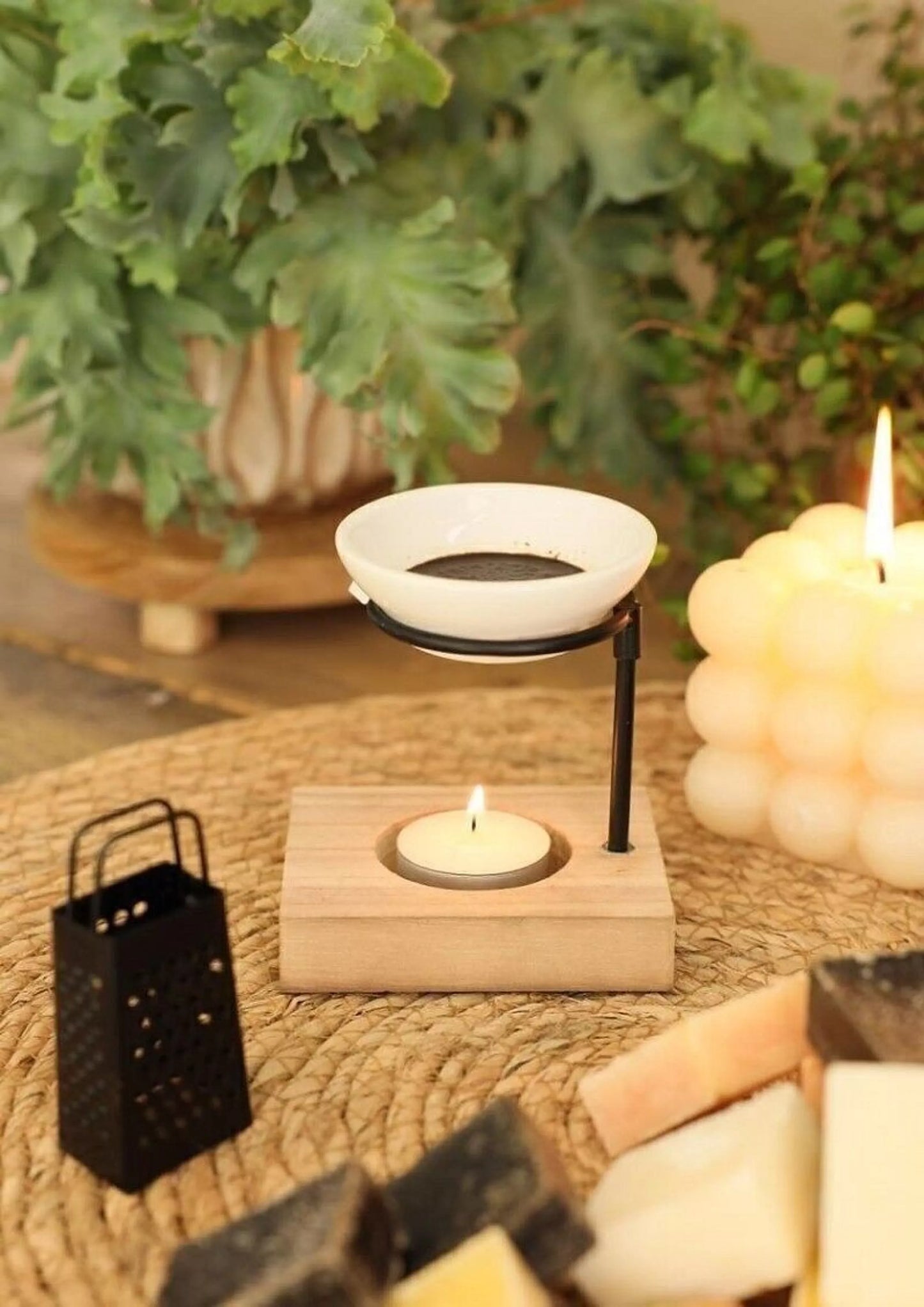 Aroma Burner - Etna 9.5x9.5x8cm.