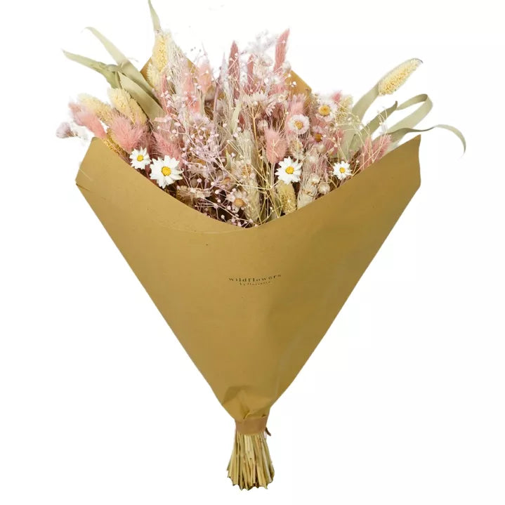 Dried Flowers - Classic Mother's Day Bouquet - Blush