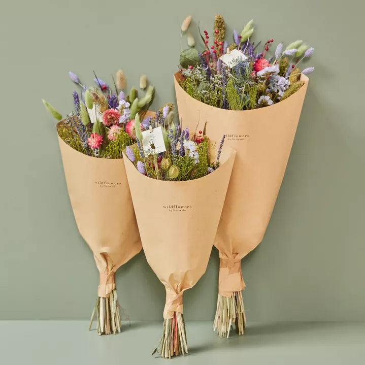 Dried Flowers - Field Bouquet Purple Dusk (MEDIUM)