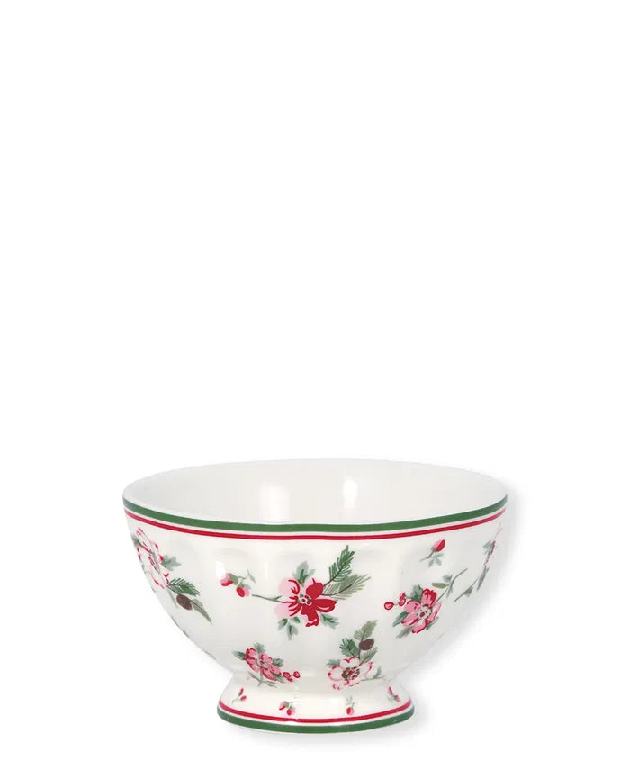 French bowl medium Astrid white