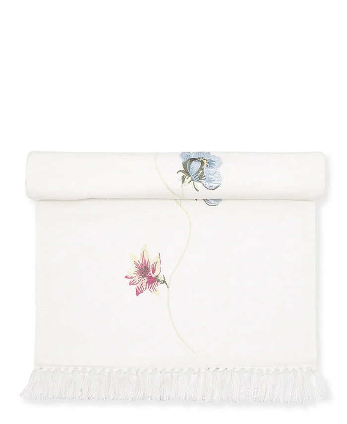 Table runner Josefina white.