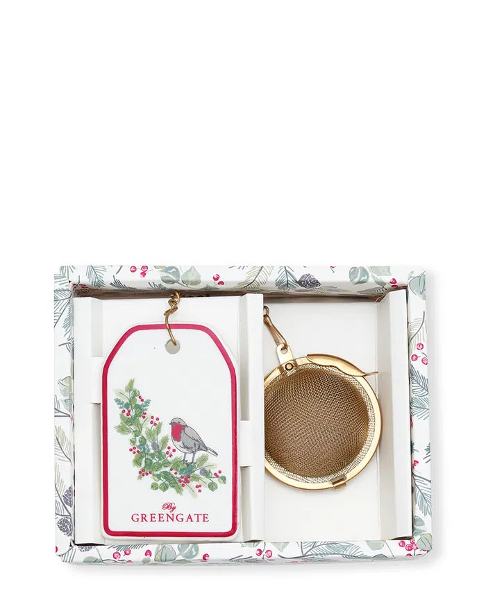Tea infuser Leonora white