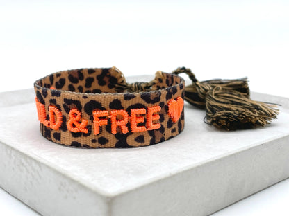 🖤 Wild & Free 🖤 Statement Bracelet Woven, Embroidered