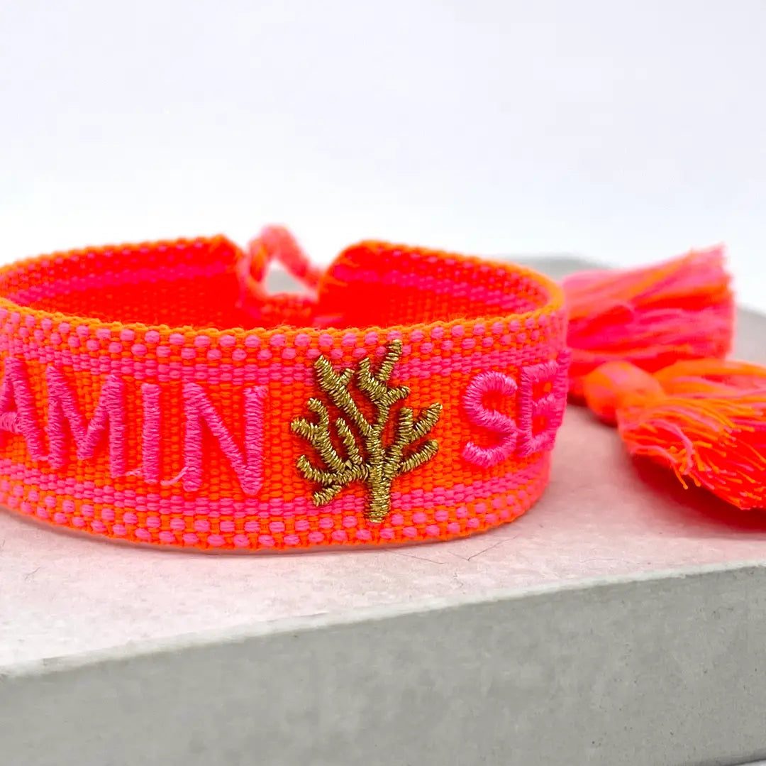 Vitamin Sea Statement Bracelet Woven, Embroidered. ΔΙΑΘΕΣΙΜΟ ΑΠΟ 30/06/2026