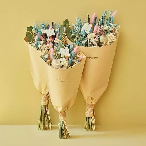 Dried Flowers - Field Bouquet - Summer Blue / LARGE