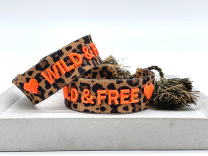 🖤 Wild & Free 🖤 Statement Bracelet Woven, Embroidered