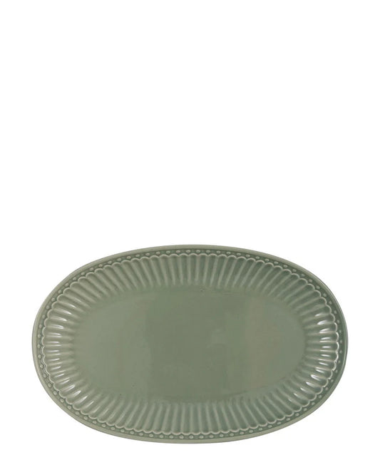 Biscuit plate Dusty Green