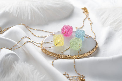 Candy rainbow necklaces