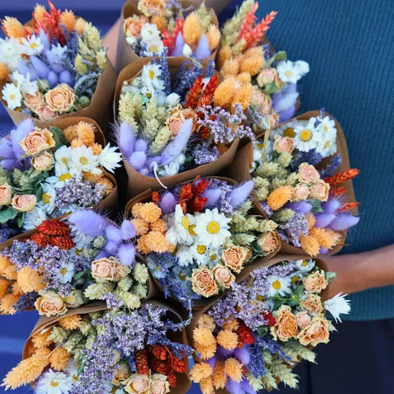 Dried Flowers - Market More - Lavender Peach.