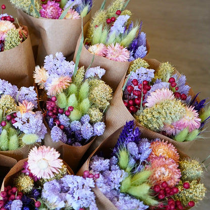 Dried Flowers - Market More - Purple Dusk.