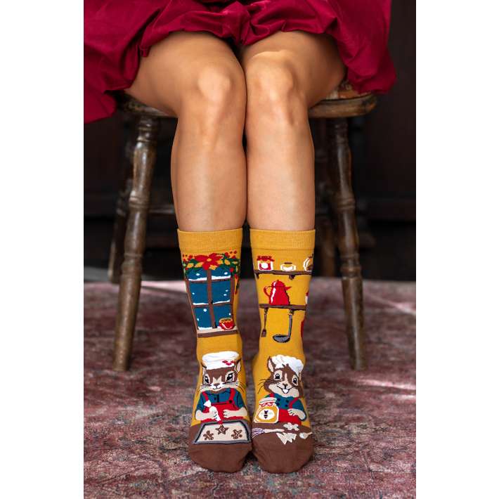 Arty Κάλτσες Χριστουγεννιάτικο Παραμύθι - Σκίουροι