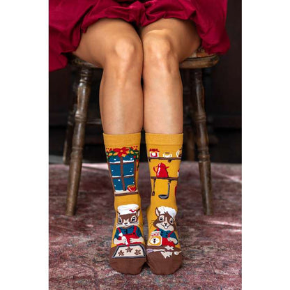 Arty Κάλτσες Χριστουγεννιάτικο Παραμύθι - Σκίουροι