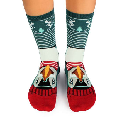 Κάλτσες από Μπαμπού Πολικά Χριστούγεννα - Φρατέρκουλα