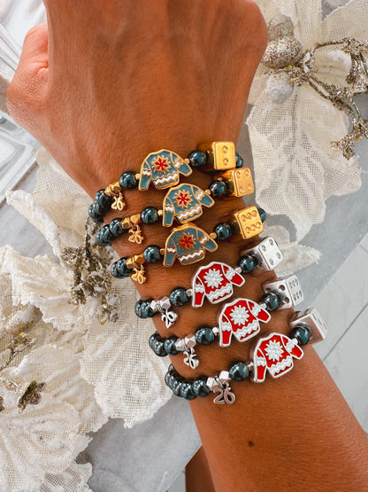 2026 silver and gold lucky sweater and dice