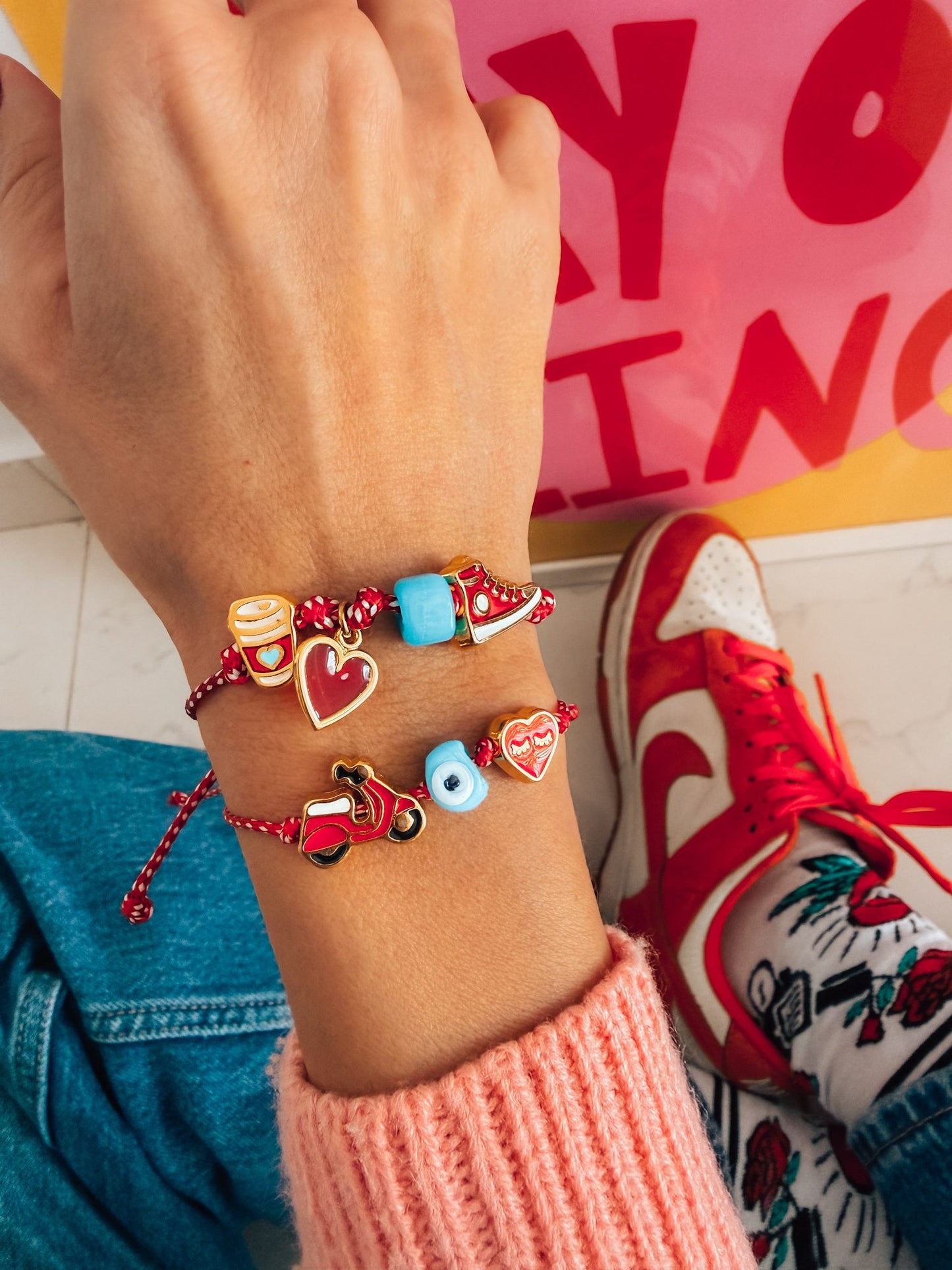 90s Charms Iconic March Bracelets (VESPA) . ΔΙΑΘΕΣΙΜΟ ΑΠΟ 20/02/2026