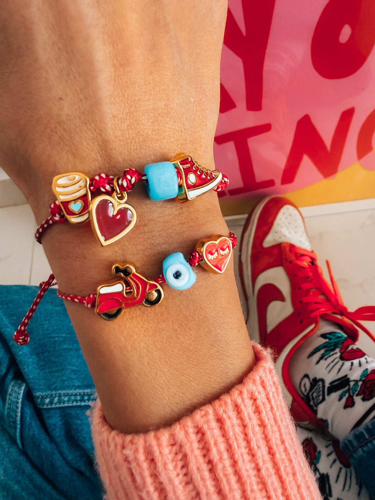 90s Charms Iconic March Bracelets (VESPA) . ΔΙΑΘΕΣΙΜΟ ΑΠΟ 20/02/2026