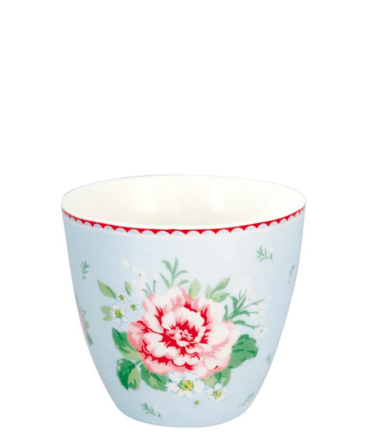 Latte cup Alivia pale blue