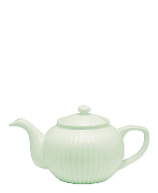 Teapot Alice pale green.