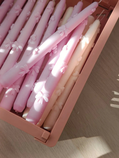 Bow Easter Candle