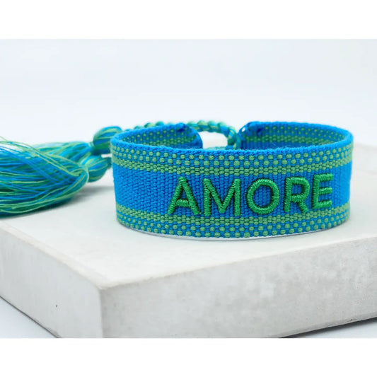 Amore Statement Bracelet Woven, Embroidered. ΔΙΑΘΕΣΙΜΟ ΑΠΟ 03/08/2026