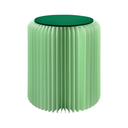 Paper stool Papillon 'mint'