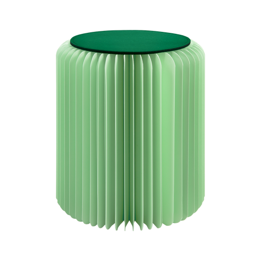 Paper stool Papillon 'mint'