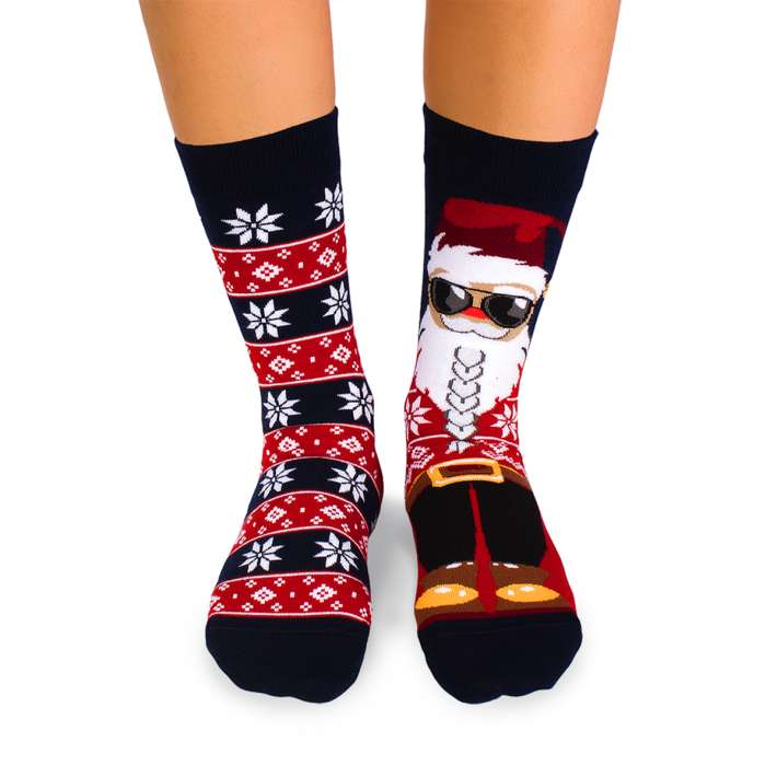 Χριστουγεννιάτικες κάλτσες Arty με Άγιο Βασίλη