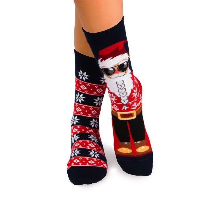 Χριστουγεννιάτικες κάλτσες Arty με Άγιο Βασίλη