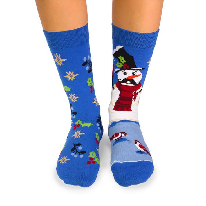 Χριστουγεννιάτικες κάλτσες Arty με Χιονάνθρωπο