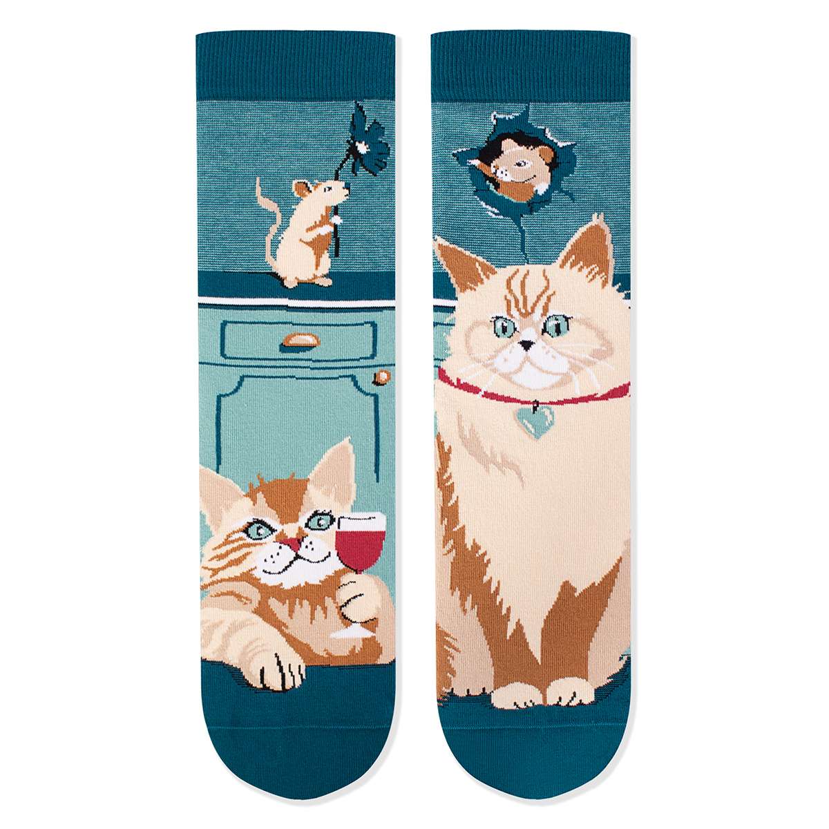 Κάλτσες Arty Socks Γάτες και Ποντίκια