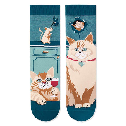 Κάλτσες Arty Socks Γάτες και Ποντίκια