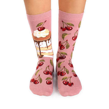 Κάλτσες Arty Socks με Κεράσια. ΔΙΑΘΕΣΙΜΟ ΑΠΟ 01/10/2026