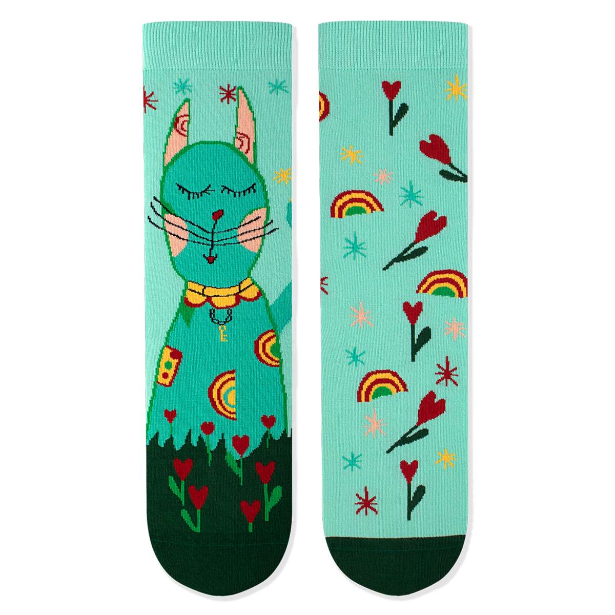 Κάλτσες Arty Socks Hippie γάτα. ΔΙΑΘΕΣΙΜΟ ΑΠΟ 01/10/2026