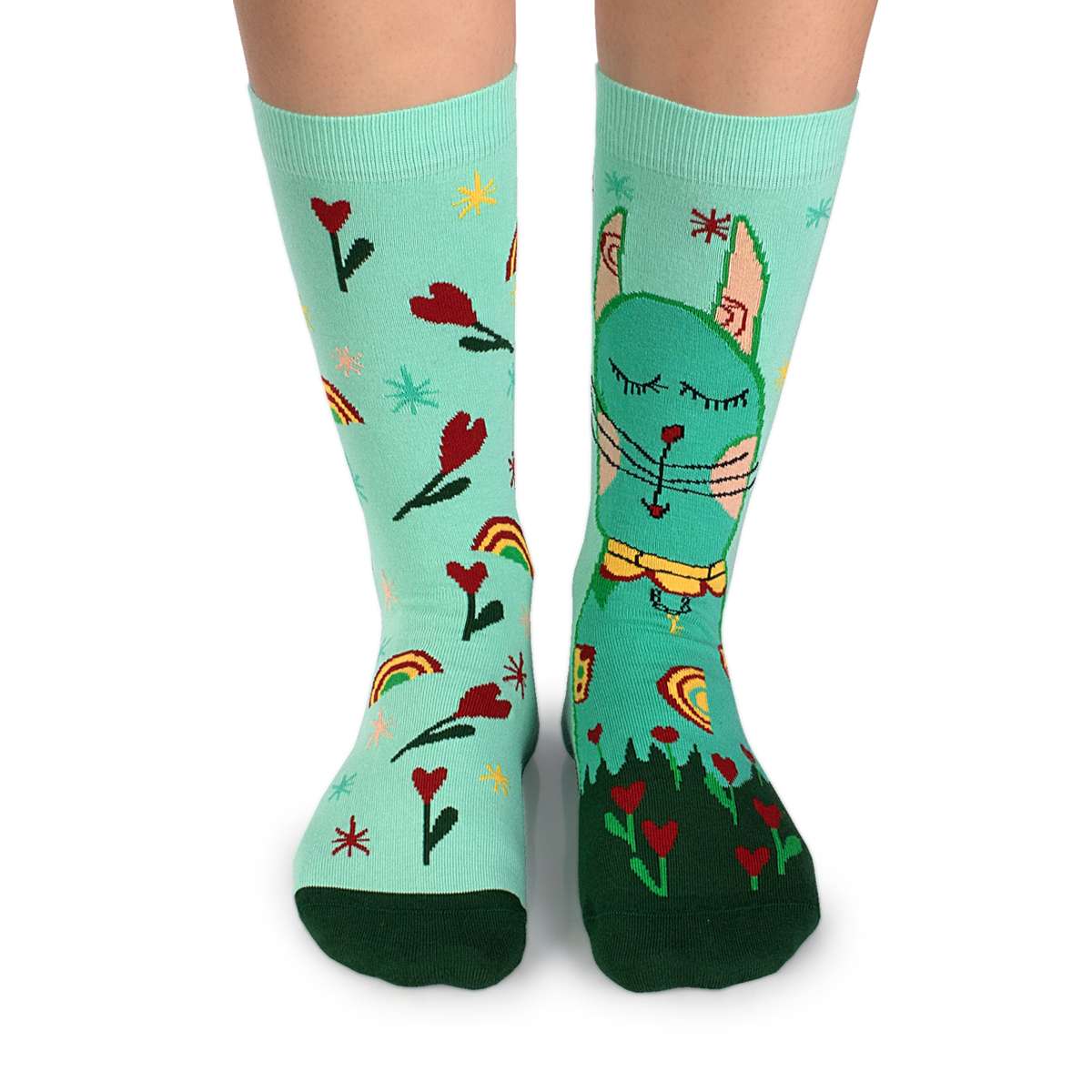 Κάλτσες Arty Socks Hippie γάτα. ΔΙΑΘΕΣΙΜΟ ΑΠΟ 01/10/2026